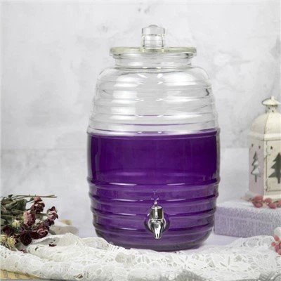 Spigot ile Cam İçecek Dağıtıcısı