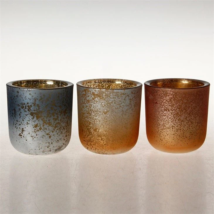 Colored Fade Effect Candle Holder