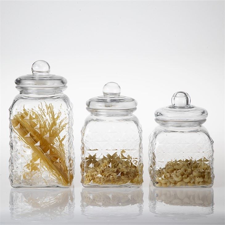 Food Grade Clear Jars - 1/2 Gallon