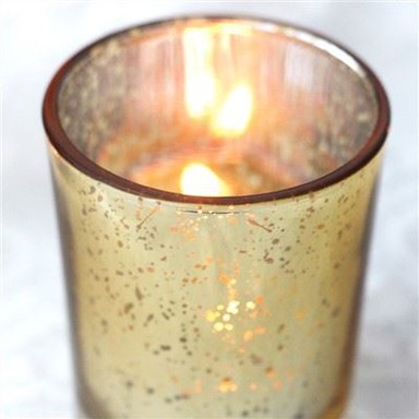 Tealight Cam Mumluk Kavanozu