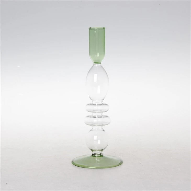 Crystal Glass Candle Sticks
