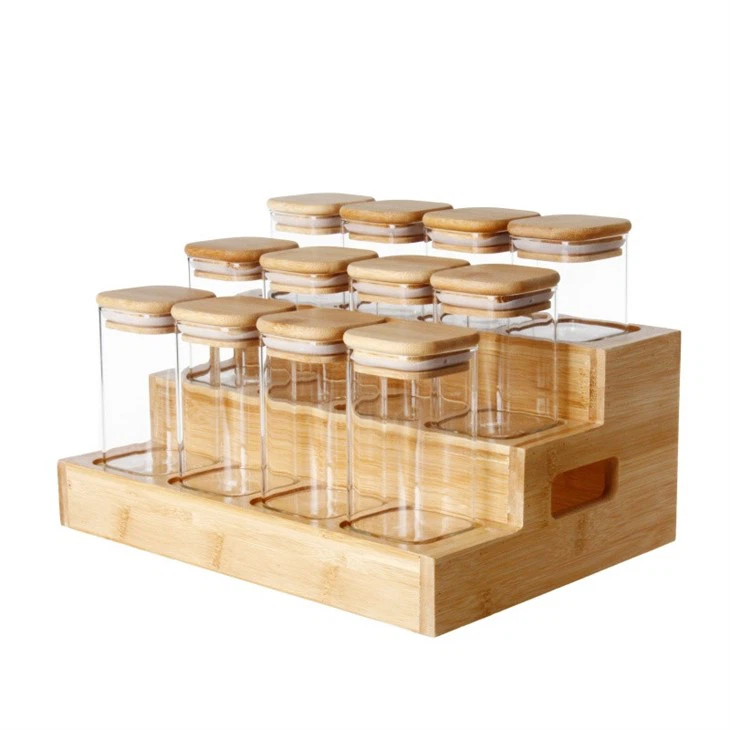 12-Piece Square Glass Canister Set suppliers