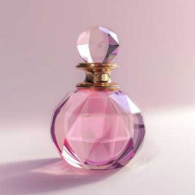 Eğrisel şişe parfüm şişesi