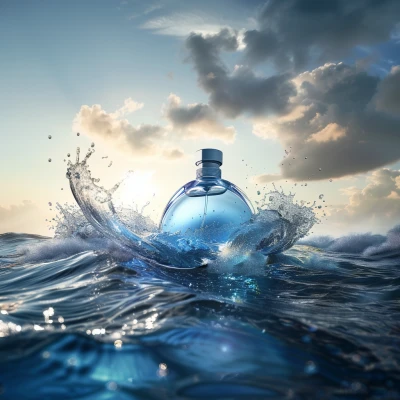 The Teardrop Perfume Bottle